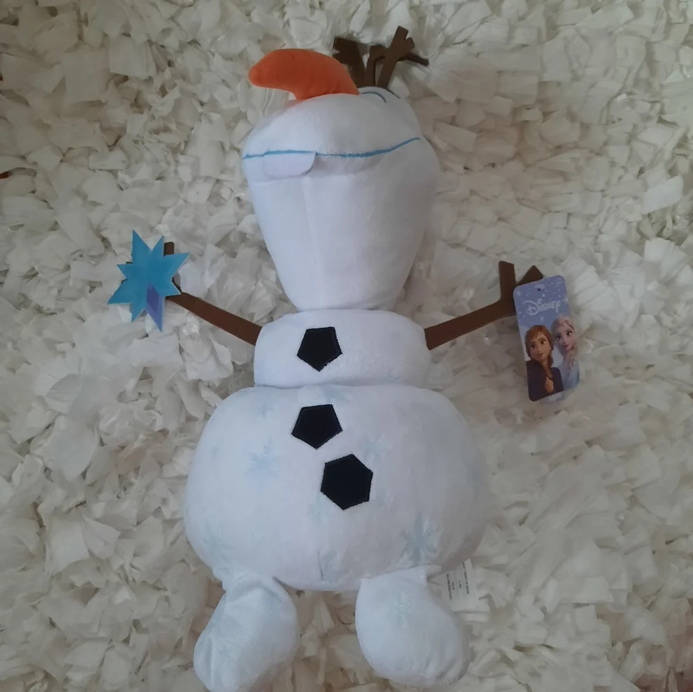 Disney Frozen Olaf Snowman Plush Doll Toy Stuffed Animal NWT - Picture 2 of 9